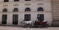 Ultra HD 4K Vienna Old Town Tourist Horse Carriage Coach Fiacre Passing Landmark 4k or 4k+ Resolution