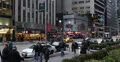 Ultra HD 4K Walkway Pedestrians Walking, NYPD Patrol Car, New York City Busy 4k or 4k+ Resolution