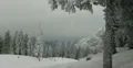 Ultra HD 4K Winter Landscape, Ski Resort in Beautiful Mountains in Cold 4k or 4k+ Resolution
