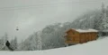 Ultra HD 4K Winter Landscape, Resort Cable Car in Beautiful Mountains in Cold 4k or 4k+ Resolution