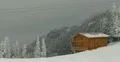 Ultra HD 4K Winter Landscape, Ski Resort in Beautiful Mountains in Cold 4k or 4k+ Resolution