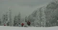 Ultra HD 4K Winter Landscape, Ski Resort in Beautiful Mountains in Cold 4k or 4k+ Resolution
