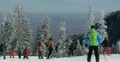 Ultra HD 4K Winter Landscape, Ski Resort in Beautiful Mountains in Cold 4k or 4k+ Resolution
