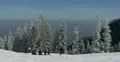 Ultra HD 4K Winter Landscape, Ski Resort in Beautiful Mountains in Cold 4k or 4k+ Resolution