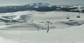 Ultra HD 4K Winter Landscape, Ski Resort in Beautiful Mountains in Cold 4k or 4k+ Resolution