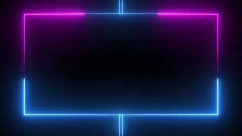 Ultra HD Sci-Fi Light Beams and Glowing Streaks Animation | Futuristic 4K 動画素材 304949902