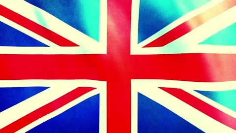 Ultra HD Union Jack Flag Waving Footage for Professional Video Projects 動画素材 295765861