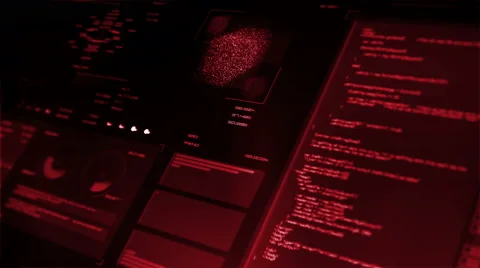 Ultra high resolution footage of database futuristic interface in perspective Video stock 67665674