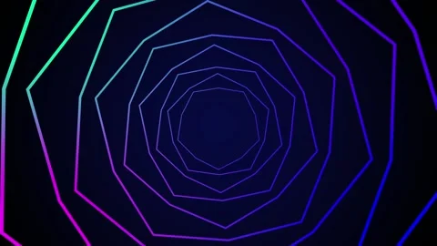 Ultra - Loop Rotaition Line Motion Graphics 스톡 동영상 147034223