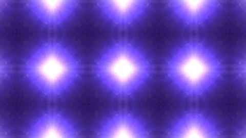 Ultra Music Festival Kaleidoscope box background Hypnotic box stage visual loop Stock Footage