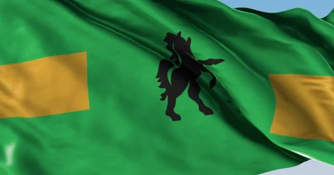 Ultra realistic looping flag: Owaqua Stock Footage 61237287