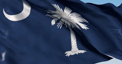 Ultra realistic looping flag: Rhode Island Flag Vídeo Stock 61452314