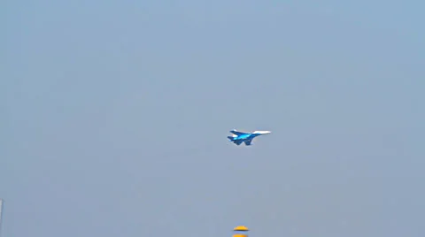 Ultra-set single fighter with the coup Stock Footage 33608498