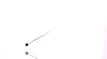 ultra slo mo pin drop on glass white background black head HD動画