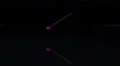 ultra slo mo pins drop on glass black background color heads HD 동영상