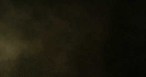 Ultra slow motion dust or sand cloud drifting through the air Video stock 336454340