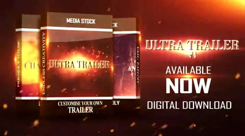 ULTRA TRAILER V1 스톡 After Effects