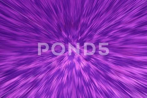 Ultra violet abstraction. Violet explosion. Creative abstract movement Stock Illustration
