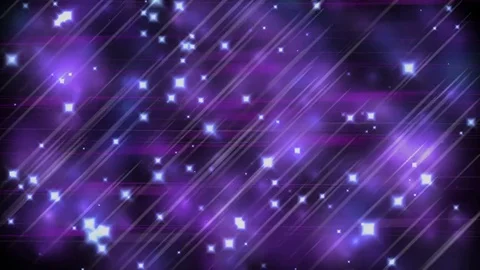 Ultra violet parallel lines, stars and blurred lights Stock Footage 85178065