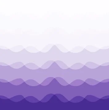 Ultra violet wave Stock Illustration
