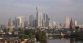 UltraHD 4K Aerial View Frankfurt Germany Financial Center Office Tower Sunny Day 4k or 4k+ Resolution
