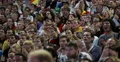 UltraHD 4K Anxious People Supporters Yell Shout Scream Upset Fans Stadium Crowd 4k or 4k+ Resolution