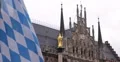 UltraHD 4K Bavarian Flag Mariensaule Virgin Mary Marienplatz Munich Town Hall 4k or 4k+ Resolution