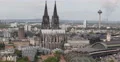 UltraHD 4K Cologne Skyline Aerial View Establishing Shot Icon TV Tower Colonius 4k or 4k+ Resolution