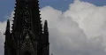 UltraHD 4K Copy Space Scary Gothic Towers Silhouettes Clouds Cologne Cathedral 4k or 4k+ Resolution