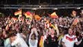 UltraHD 4K Crowd People Celebrating Third Goal Brazil Germany Semifinals Stadium 4k or 4k+ Resolution
