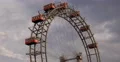 UltraHD 4K Ferris Wheel Circle Around Entertainment Place Vienna Pleasure Fun 4k or 4k+ Resolution