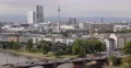 UltraHD 4K Frankfurt Busy City Traffic Jam Cars Passing Commuter Europe TV Tower 4k or 4k+ Resolution