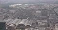 UltraHD 4K Frankfurt Main Central Station Aerial View Trains Departing Arrival 4k or 4k+ Resolution