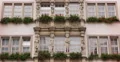 UltraHD 4K Front Facade German Architecture Building Red Flowers Windows Munich 4k or 4k+ Resolution