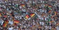 UltraHD 4K German Happy Crowd People Waving Flag Cheers Germany Football Team 4k or 4k+ Resolution