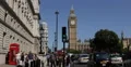 UltraHD 4K London Big Ben People Walk Sidewalk Busy Street Cars Passing Traffic 4k or 4k+ Resolution
