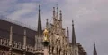 UltraHD 4K Marian Column Virgin Mary Golden Statue Marienplatz Munich Town Hall 4k or 4k+ Resolution