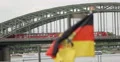 UltraHD 4K Pan Left Cologne Hohenzollern Rail Bridge Local Regional Train Cross 4k or 4k+ Resolution