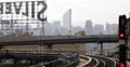 UltraHD 4K Queens New York City Skyline Track Subway Train 7 Approaching Station 4k or 4k+ Resolution