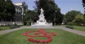 UltraHD 4K Sol So G Fifth Note Key Form Flower Vienna Burggarten Mozart Monument 4k or 4k+ Resolution