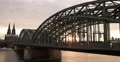 UltraHD 4K Sunrise Light Cologne Skyline Landmark Cathedral Establishing Shot 4k or 4k+ Resolution