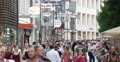 UltraHD 4K Vienna Establishing Shot Rush Hour Busy People Shopping Street City 4k or 4k+ Resolution