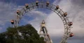 UltraHD 4K Wiener Riesenrad Famous Ferris Wheel Rotate Wien Vienna Prater Park 4k or 4k+ Resolution