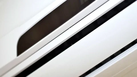 UltraHD video of working air conditioning close-up Stock Footage 74925704