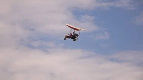 Ultralight - Microlight Flying Stockbeeldmateriaal 83796116