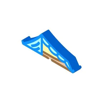 Ultralight tent isometric icon vector illustration イラスト素材