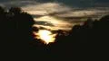 ultralights fly out of sunset HD 影片