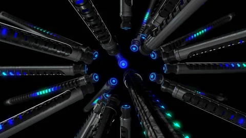 Ultraluminal ALPHA Loop 18 Stock Footage 100019819
