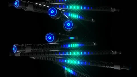 Ultraluminal ALPHA Loop 22 Stock Footage 100019677
