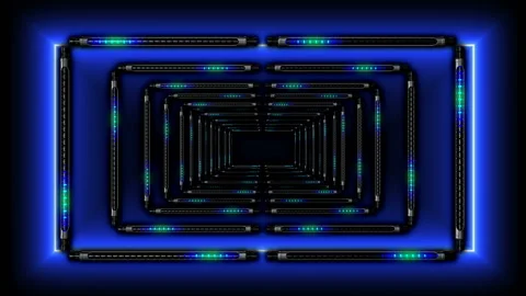 Ultraluminal Loop 1 Stock-Footage 100019385